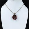 Tree Of Life Garnet Gemstone Pure Copper Wire Wrapped Handmade Jewelry Pendant For Gift