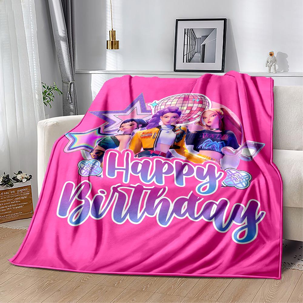 Huntress Power Squad Blanket Soft & Cozy Great for Bed Livingroom Chair Four Seasons Universal Modern Style Birthday Christmas Gift Blanket