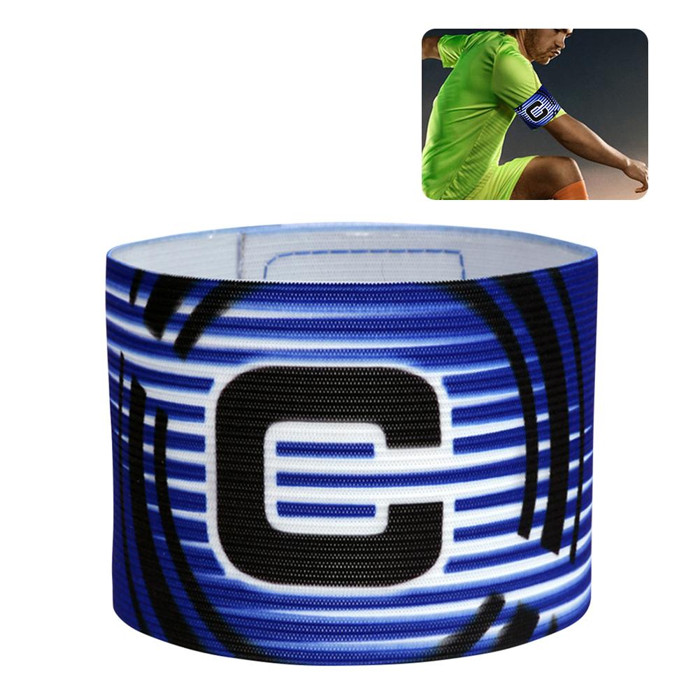 Football Captain Armband Adjustable Captain Arm Band Breathable Strong Adhesion for Soccer Team Training