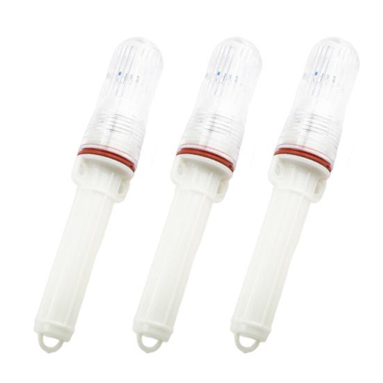 1/2/3Pcs Boat Flares LED Warning Lights Super Bright Multiple Lighting Modes Mini Size Waterproof Boat Safety Kit Emergency Signal Lamps