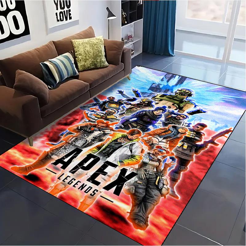 Apex Legends Carpet Rug for Living Room Bedroom Home Sofa Decoration,Kids play Non-slip Floor Mat
