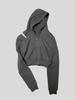 Stilllethardy Antique Zipper Crop Hoodie