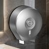 Wall Mounted Large Roll Paper Holder No Punching Toilet Paper Dispenser  Hotel Room