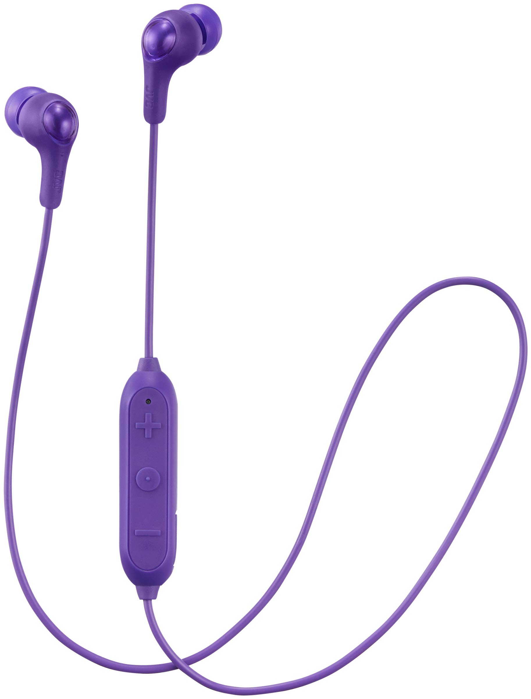 

JVC HA-FX23BT Wireless Earphones Gummy PhoneBluetooth CompatibleRemote Control and Microphone IncludedSmall and Lightweight Design Violet HA-FX23BT-V
