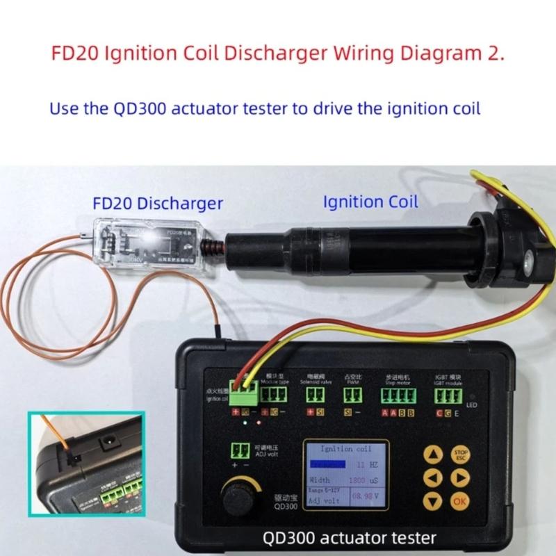 Handheld Diagnostic Tester With Real Time Voltages Display Suitable For High Voltages Pack Testing In Automotive Repair