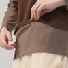 DURAN Knit Combination Layered Mock Neck T-Shirt Dtf4W-4154 2 Colors