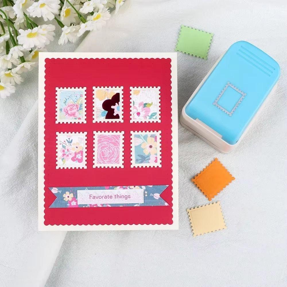 Stamp Shape Embossing Machine Hole Puncher Stamp Shape Hole Punch  for Card