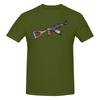 Rust Game Ak47soft Tshirt Casual Versatile Embroidery Shirt