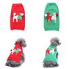 Christmas Dog Sweater Pet Knitting Warm Clothing Autumn Winter Geometric Patten Sweater Puppy Coat Jacket for Small Dogs Warm
