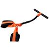 Pedal Resistance Band with Handle Non Slip Foam Grip Strength Training Portable Abdominal Workout Band