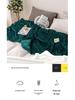 Magische Flanell-Einfarbig-Decke: Korallfleece, Milchvelours, Klimaanlagenabdeckung & Handtuch