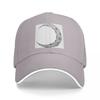Grey Moon Baseball Cap Mountaineering Black Hats Unisex Womens