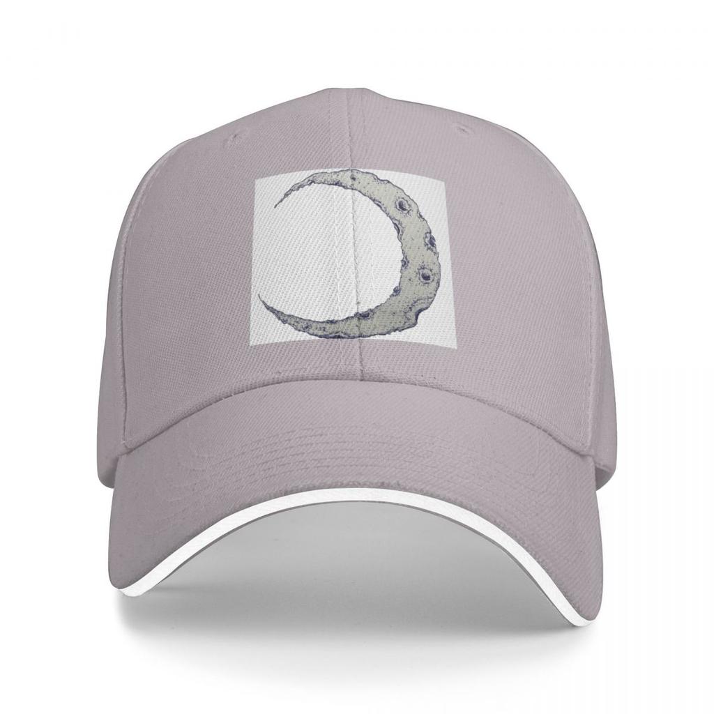 Grey Moon Baseball Cap Mountaineering Black Hats Unisex Womens