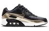 Nike Air Max 90 LTR Black Metallic Gold Star GS CD6864-008