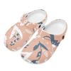 Casual Printed EVA Travel Clogs Unisex Breathable Comfortable Travel Use Slip On Beach Garden Daily Walking Beach Sandals Home Use