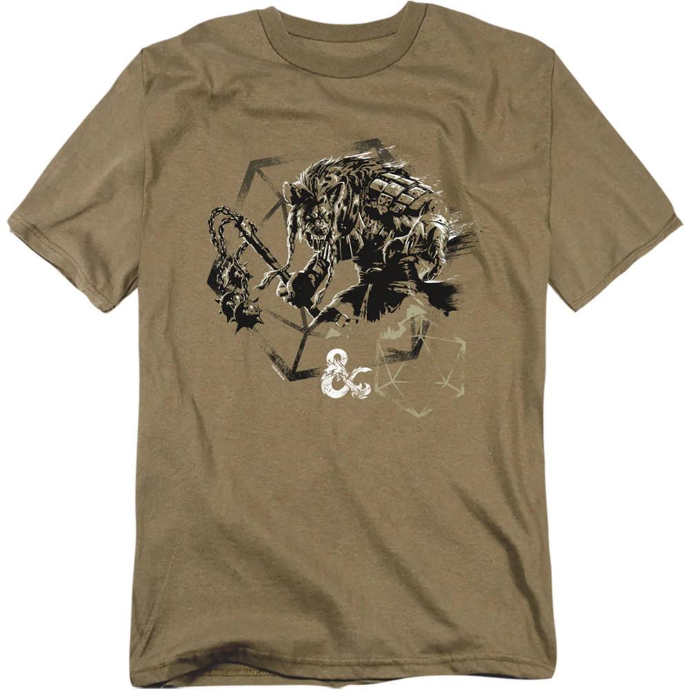 Dungeons And Dragons Im On A Gnoll Mens T Shirt Safari Green Officially Licensed Unisex T-Shirt XXXXL