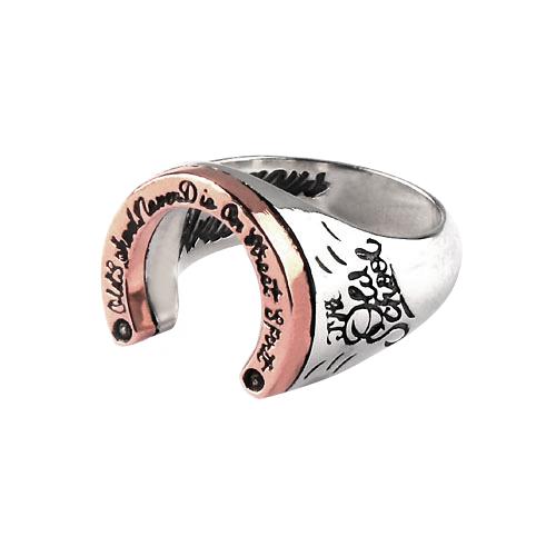 Anonymous Artisan On Street Spirit Horseshoe Ring