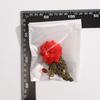 Multi Layer Chain Skull Brooch Antique Metal Lapel Pin Velvet Rose Brooch  For Cosplay Costume
