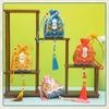 New Year Lucky Bag Chinese Style Sachet Hanging Tassel Small Pouch Dragon Year Cloth Sachet  Girl