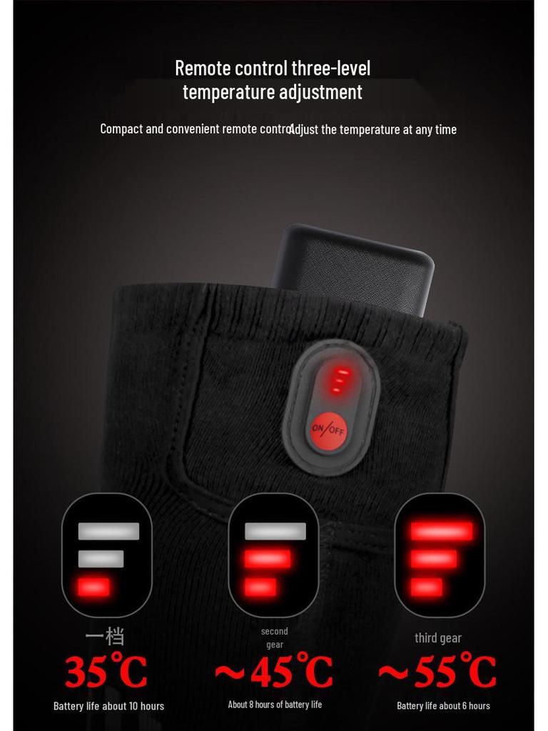 Cross-Border Electric Heating Socks for Outdoor Skiing and Foot Warming