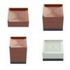 4Pcs Furniture Risers Shock Absorbing Anti-slip Heavy Duty Bed Desk Cabinet Sofa Chair Legs Refrigerator Dryer Washing Machine L-Shaped Lift Riser