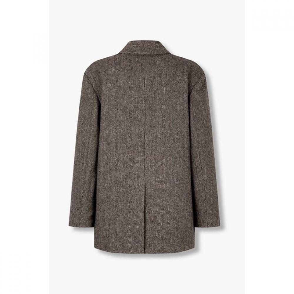 Studio Tomboy Herringbone Wool Blend Jacket 9175412982