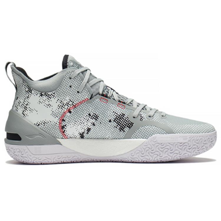 Li Ning YuShuai 16 Camouflage Textil, Synthetikleder, TPU-Dämpfung Rutschfest Abriebfest Atmungsaktiv ABAS053-5