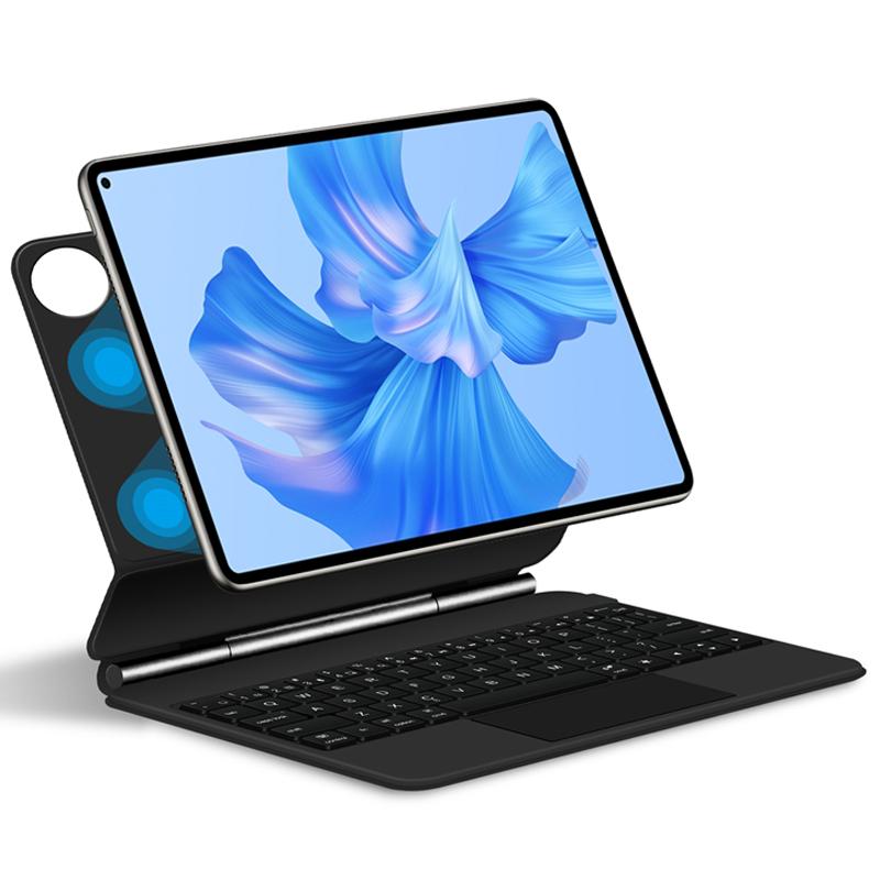 

Для Huawei MatePad Pro 11 (2022) Магнітна плаваюча клавіатура, сумісна з Bluetooth + шкіряний чохол для планшета A