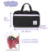 Moribe Creation Calligraphy Bag Purple Check (Bag Only) MS-16-PUR-B