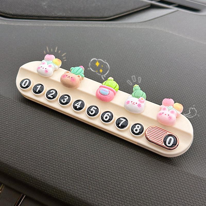 Mobile Temporary Parking Number Plate for Cars