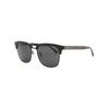 Gucci Letter Logo Irregular Shape Sunglasses Men Sunglasses Black GCGG0382S00156
