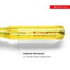 PB SWISS TOOLS Klassischer Griff Stromprüfer Flachkopf Klingenstärke x Klingenbreite Gesamtlänge Schraubendreher, 0,5 mm 3,5 mm, 175 mm, 175.1-75