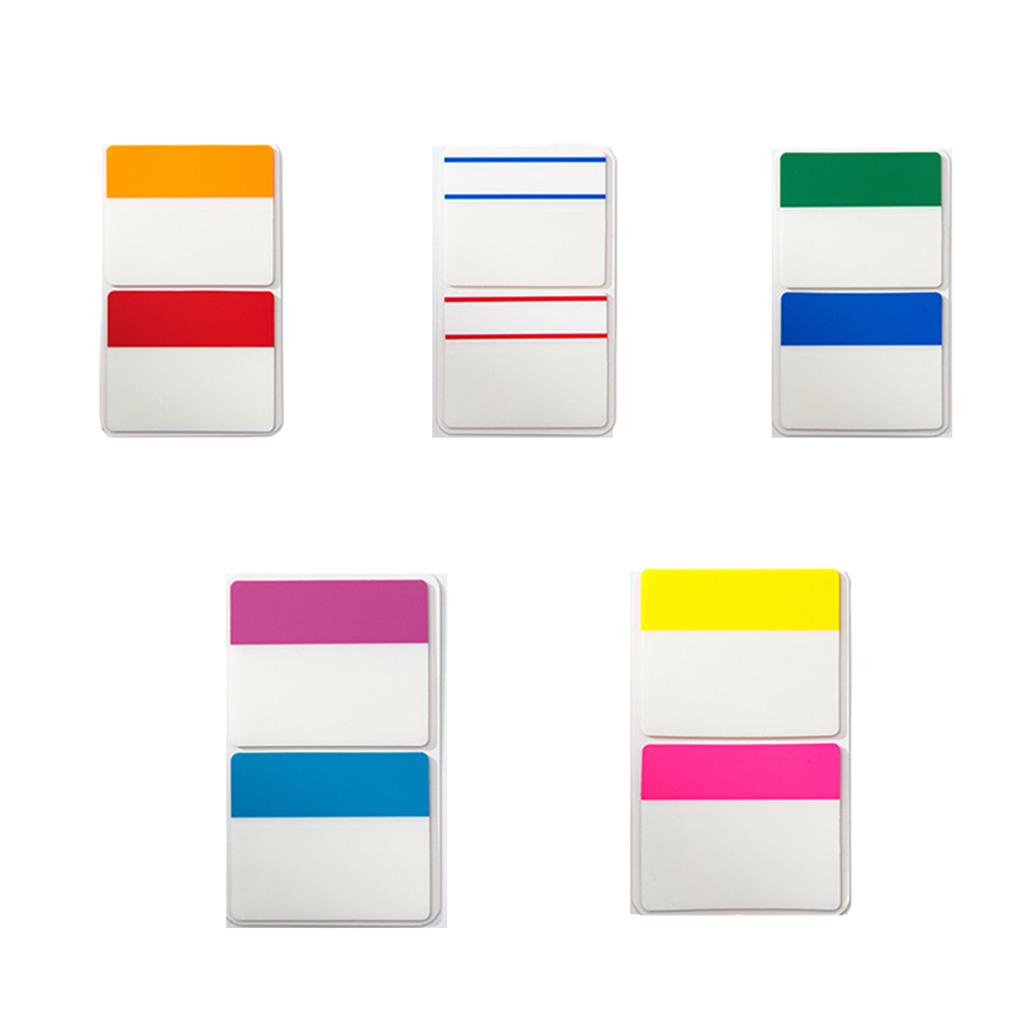 250Pcs Index Stickers Tabs Sticky Index Labels Page Flag Writable Index Flags Page Marker for Books Calendar Notebook