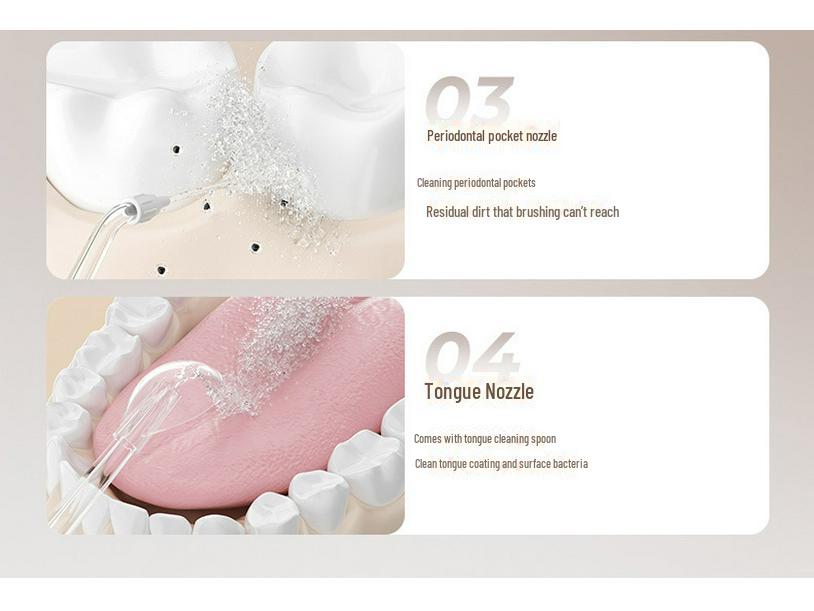 2024 Portable Electric Water Flosser for Teeth Cleaning at Home