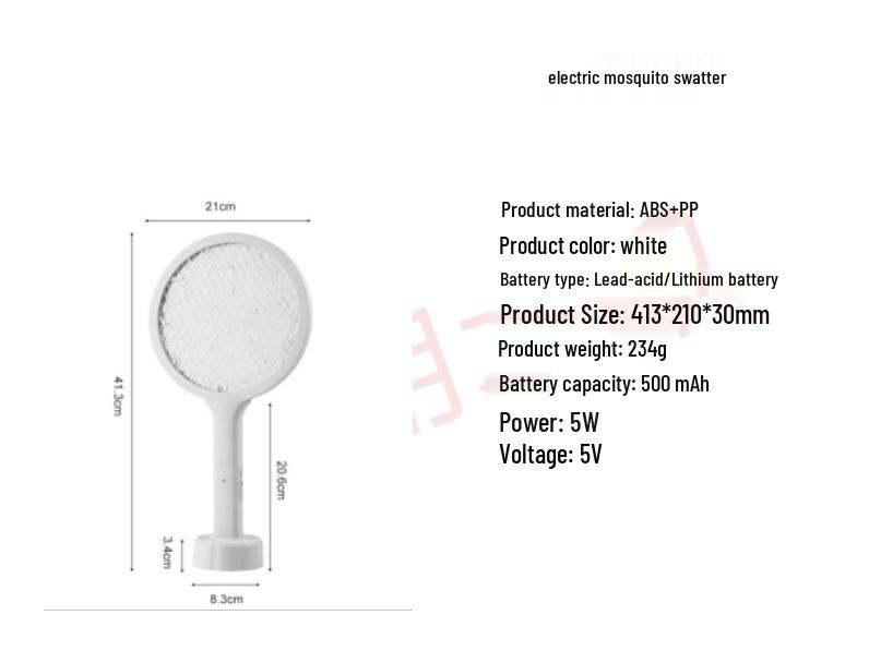 2025 Triple Grid Purple Light Mosquito Killer Lamp & Swatter