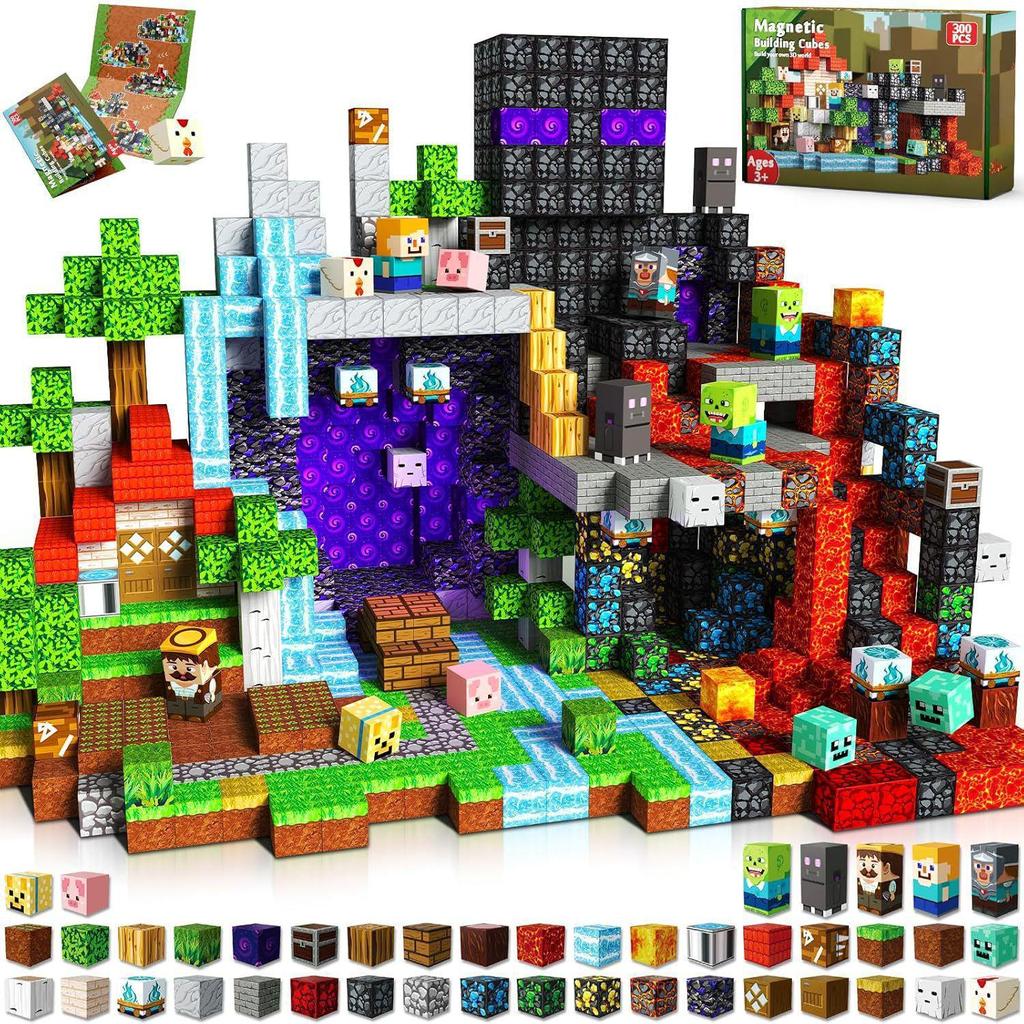 Cross-border Magnetic World Cube Puzzle Set - 2CM Building Blocks