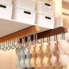 Wood Hat Storage Hanger 16 Hooks Clothes Hanger New Underwear Storage Rack  Home