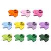 Classic Tree Leaves Building Blocks Pieces, Plant Plate, Round 1x1 Assembling Building Blocks with 3 Leaves Parts and Pieces