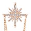 4Pcs Secure Fastening Lapel Accessories Gold/Silver Wedding Brooch For Business Travelers Corporate Gatherings