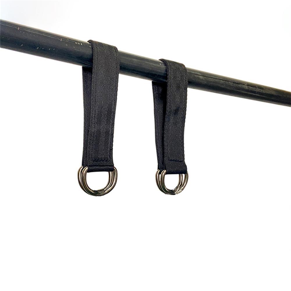 1PC Multifunction Fitness Equipment Hook Ring Hanging Belt With Hook Fitness Equipment Hanging Sandbag Pull Up Rope Belt