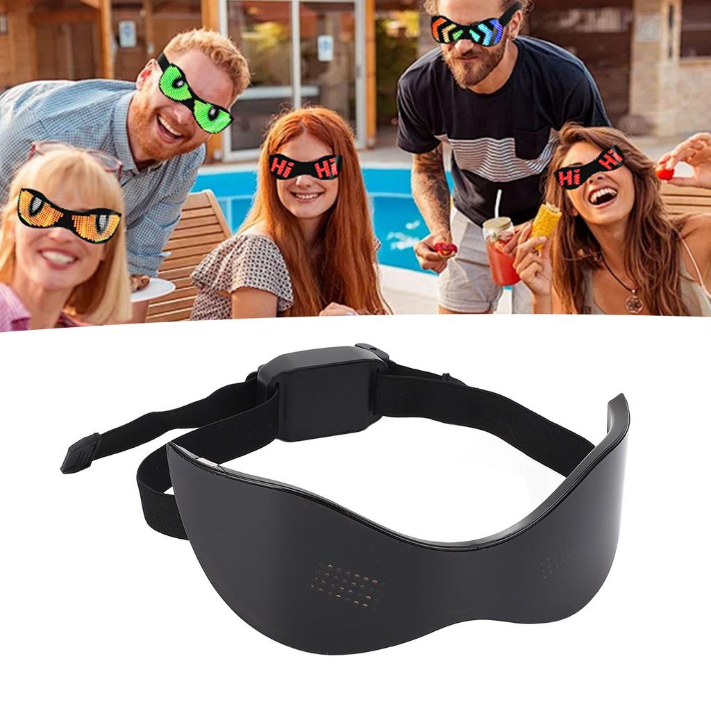 LED Glasses, Programmable, Cosplay, Party Gifts, Adults, Christmas, Birthday, Parties,   Day
