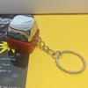 Shock Prank Button Keychain: Trendy Gag Toy for Fun and Decompression
