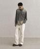 SENTAIR Dart Wide Flare Cotton Pants_Ivory