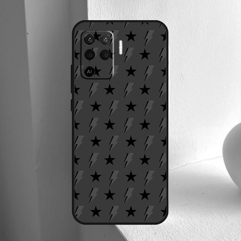 Lightning Bolt Pattern For OPPO A78 A98 A18 A38 A58 A5 A6 Pro A15 A17 A57 A16 A76 A96 A54 A74 A94 A40 A60 A80 Case