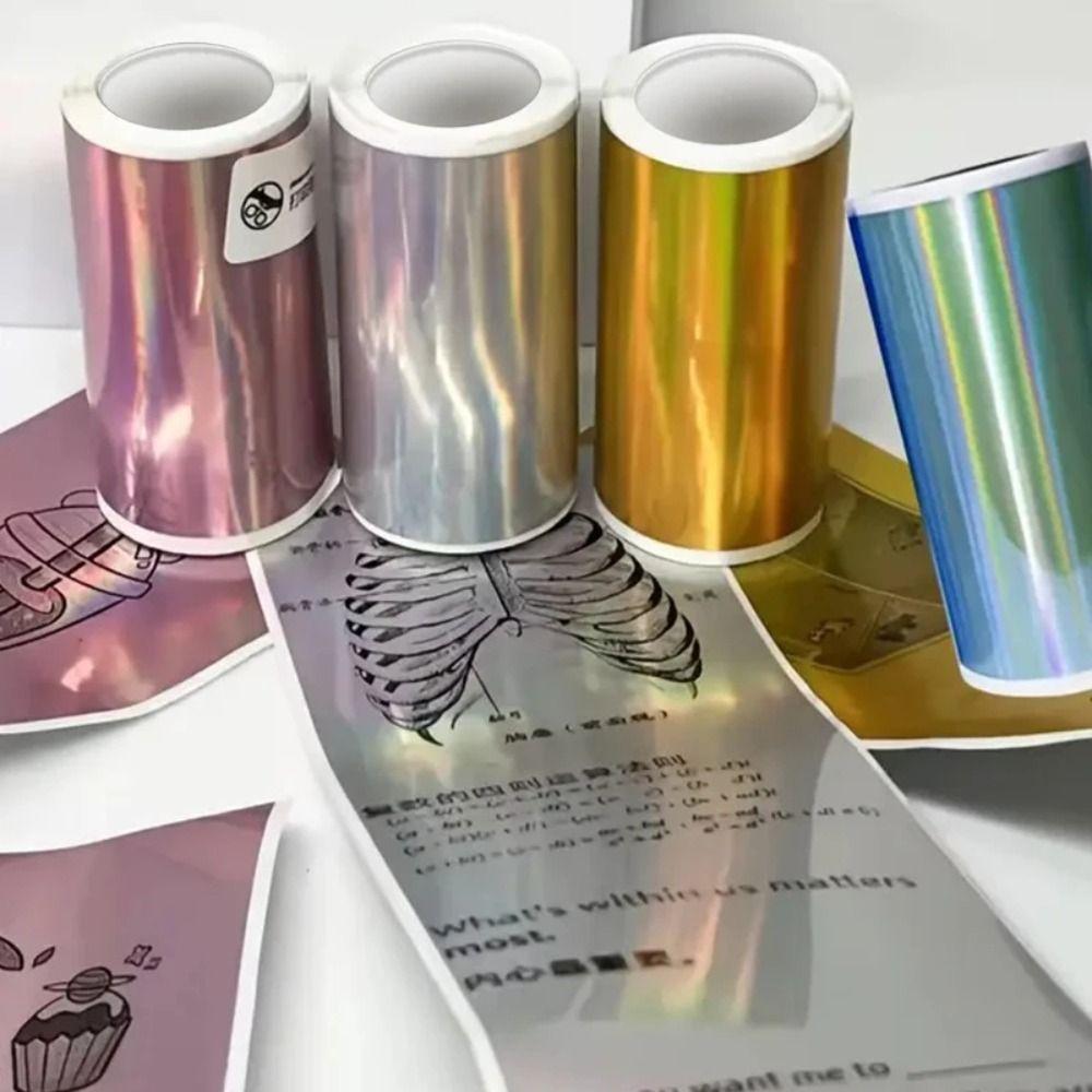 HD barevné termopapíry Lesklé samolepicí štítky Přenosný tisk