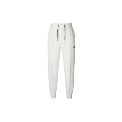 Damskie spodnie dresowe ze sznurkiem Slim Fit Białe FB8331-013
