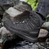 Large Size Tactical Combat and Hiking Desert Boots for Outdoor Mountaineering and Field Training