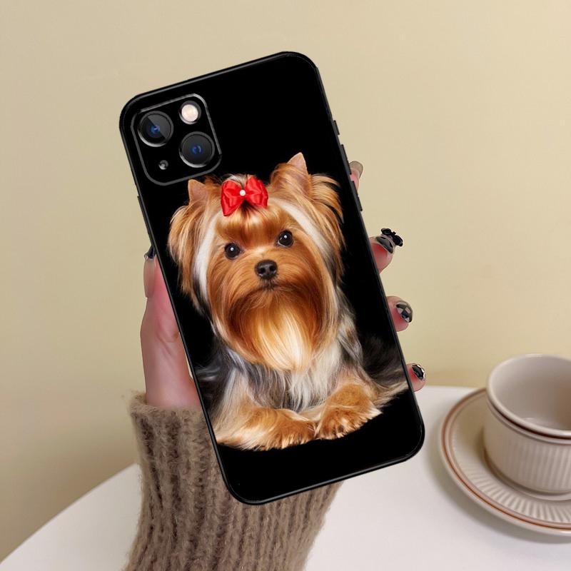 Yorkie Yorkshire Terrier Phone Case For iPhone 17 Pro Max 14 13 12 11 15 16 Pro Max Mini Plus 16e 17 Air Cover Funda
