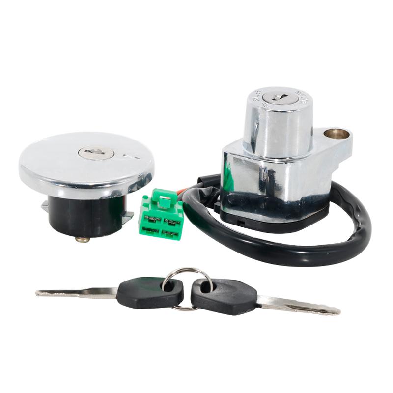 Fits for Suzuki LS650 Savage 1986-2004 Year / LS650 Boulevard S40 2005- Year Motorcycle Key Fuel Cap Kit Ignition Switch