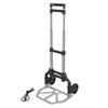 Foldable manual transport trolley 80kg platform